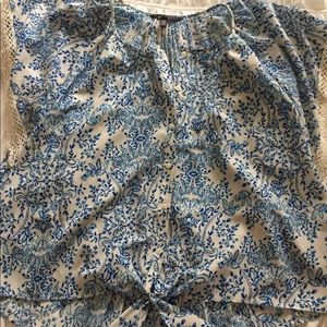 Victoria's Secret print top🌼💙